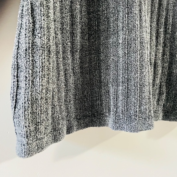 Quick Reflex Grey Medium V Neck Sweater Cotton Acrylic - Picture 9 of 11